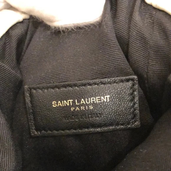 Saint Laurent Le Maillon Quilted Leather Bucket Bag - Picture 7 of 10